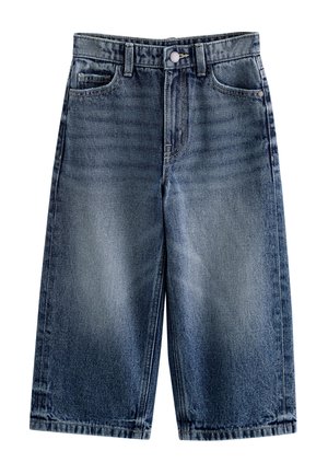 Next, SUPER-WIDE - AUTHENTIC  - Straight leg jeans - dark blue denim