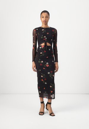 AllSaints, KATHY DRESS - Koktejlové šaty / šaty na párty - briar black