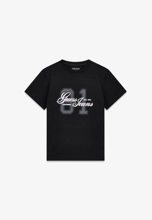 Guess Jeans, T-shirt imprimé - schwarz