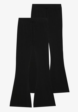 Even&Odd 2 PACK - Trousers - black