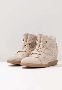 Pavement VIBE 2 - Høye joggesko - beige