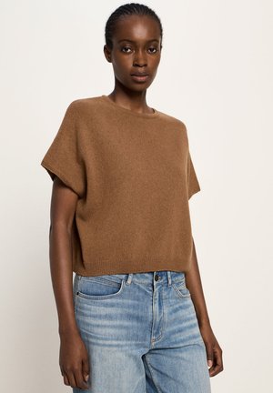 Basic T-shirt - brown