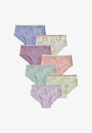 Next, REGULAR FIT - HIPSTERS BRIEFS 7 PACK . - Nohavičky/Slipy - pink purple animal