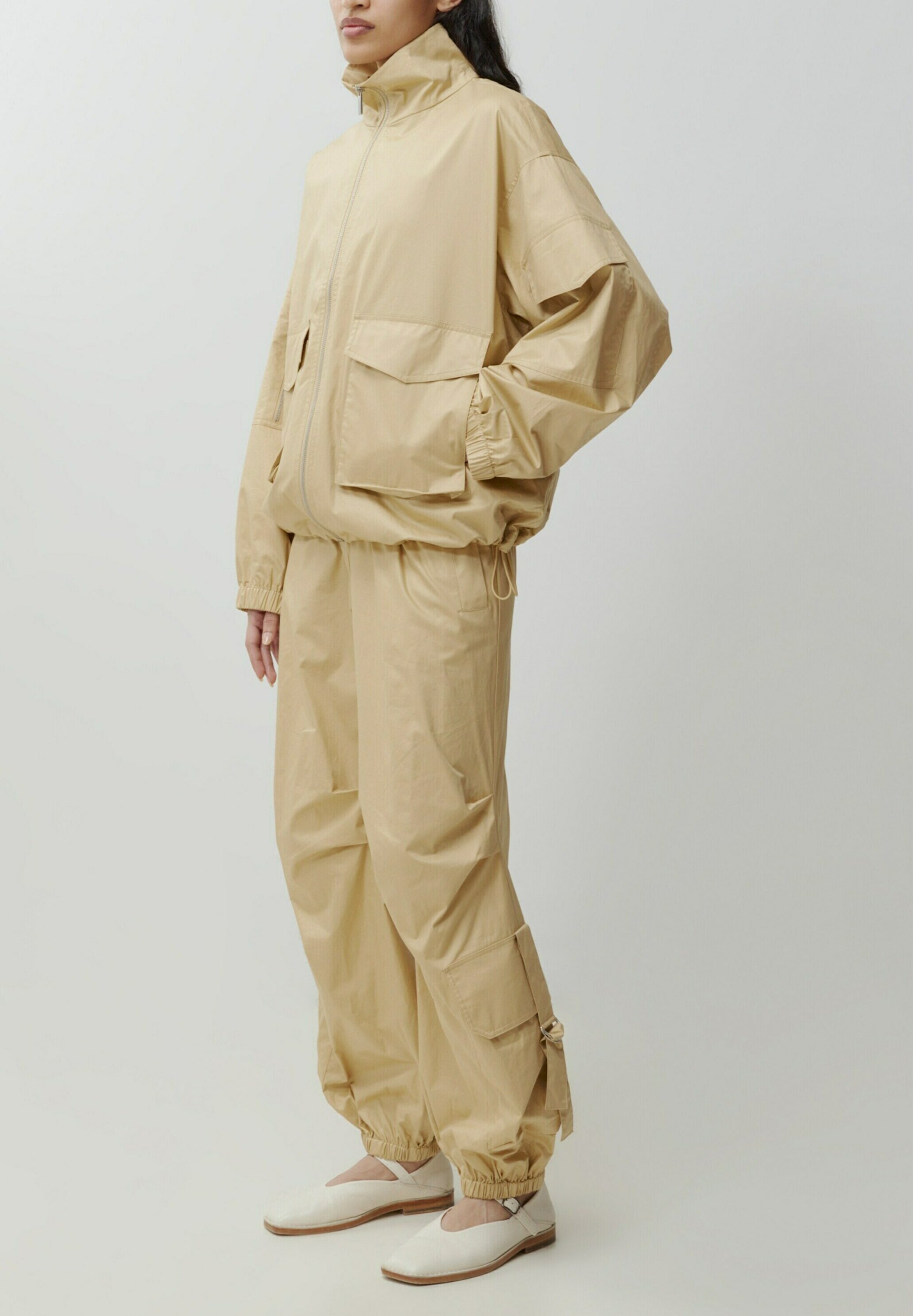 ゆ*ー様 roughlow jacket(beige) BED J.W. FORD(ベッドフォード)のCotton-Wool Double-Breasted