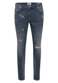 SDTri - Slim fit jeans - middle blue denim