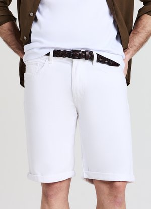 Short en jean - bianco ottico