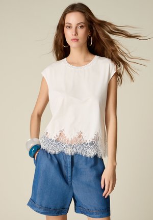 Oltre, T-shirt print - bianco