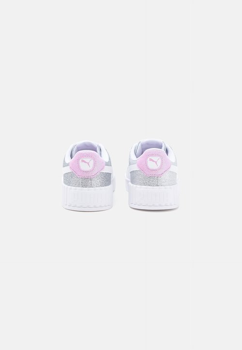 PUMA CARINA 3.0 GLITZ JR UNISEX - Trainers - silver-coloured/white — foto 3