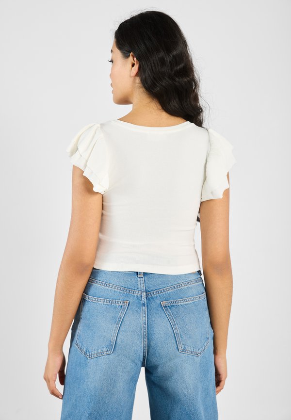 Basic T-shirt - blanc du blanc4