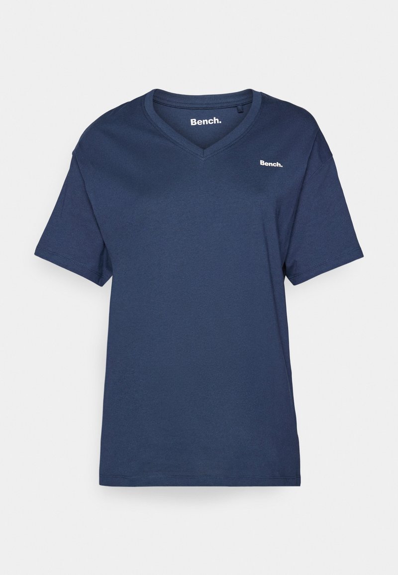 Bench T-shirt basic donkerblauw