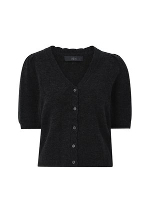 Ellos Collection, CARDIGAN MIT PUFFÄRMELN. - Strickjacke - schwarze farbe