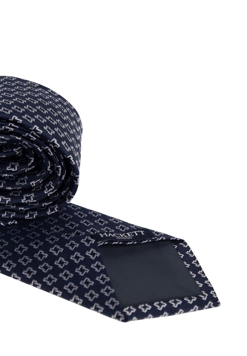 Herren Manschettenknöpfe | Hackett London Krawatte navy white/blau - QP27675 Herren Manschettenknöpfe | Hackett London Krawatte navy white/blau - QP27675