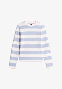 Sélectionné, periwinkle dust multi stripe