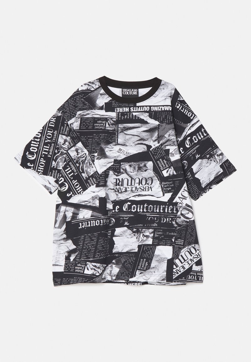 Versace Jeans Couture T-shirt print zwart