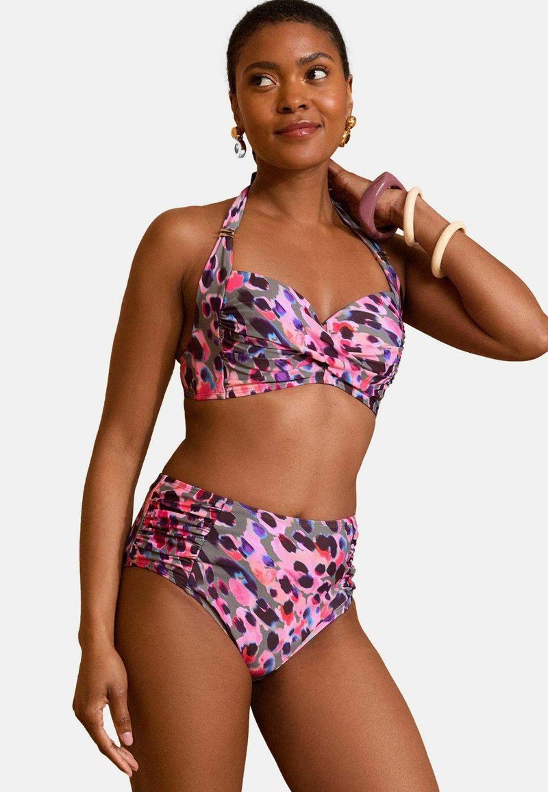 Love & Roses - ANIMAL - Bas de bikini - khaki green, Agrandir