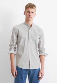 Marc O'Polo DENIM GRANDAD  - Hemd - light grey multi