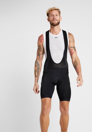 ESSENCE BIB SHORTS - Tights - black
