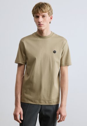 TAUT - Basic póló - dark beige