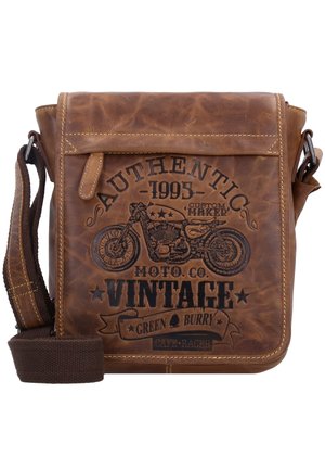 Greenburry VINTAGE CAFE-RACER  - Umhängetasche - braun