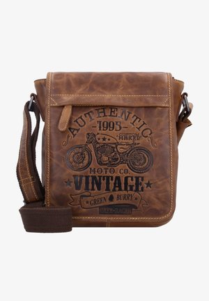 Greenburry VINTAGE CAFE-RACER - Bandolera - braun