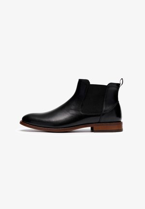 Clarks Originals, CLARKS HERREN - CHELSEA BOOTS BOWBURN TOP SCHWARZ 44,5 - Stiefelette - schwarz