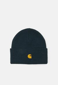Carhartt WIP CHASE BEANIE UNISEX - Beanie - duck blue/gold