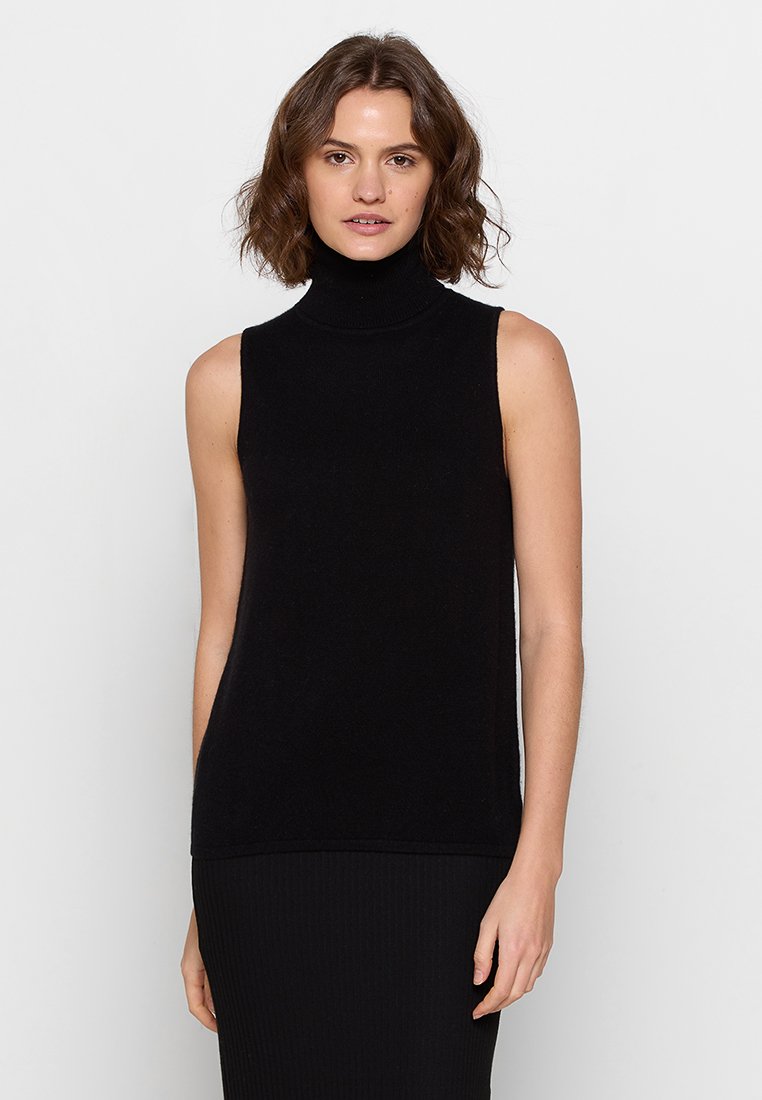 Authentic Cashmere Top zwart Authentic Cashmere Top zwart