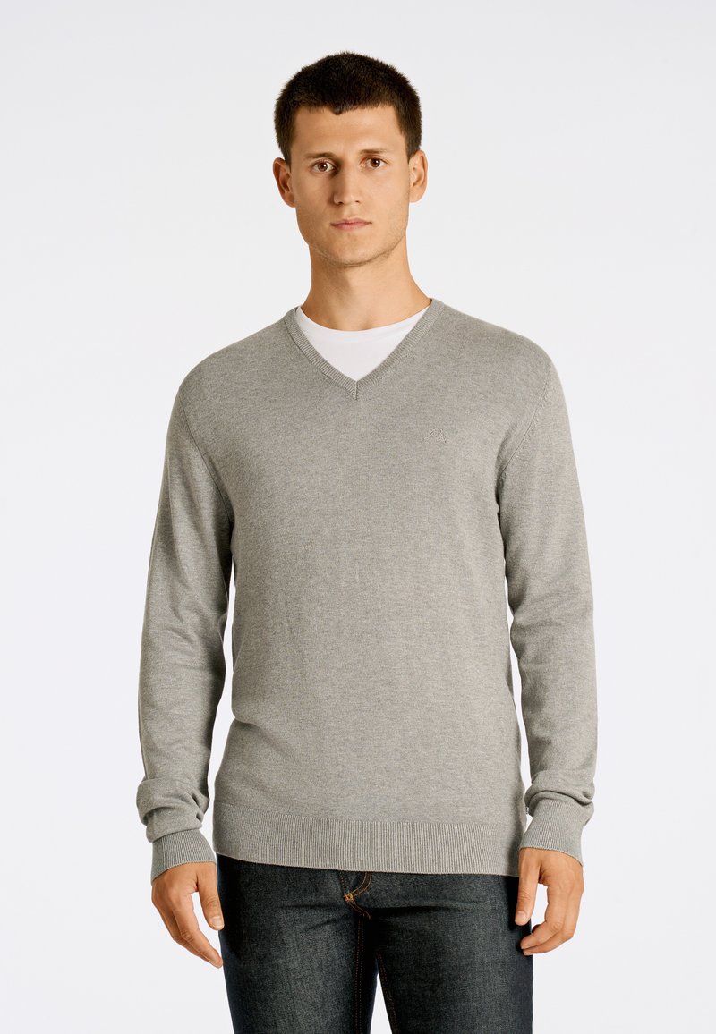 Lindbergh Strickpullover - grey stone mix