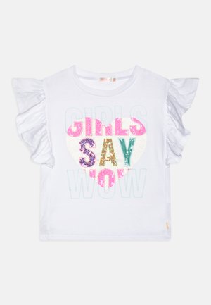 Billieblush SLEEVES TEE - T-shirt print - white