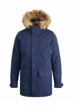 JACK & JONES JUNIOR Jongens JACDNA SN JNR Beanie - Warme Muts Navy Blazer Maat L/XL
