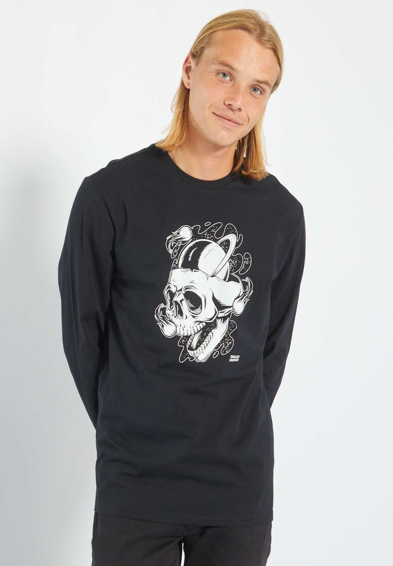 KIABI Longsleeve zwart