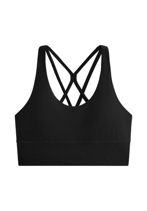 OYSHO, MEDIUM-SUPPORT COMFORTLUX WITH CUPS - Sports-BH'er med medium støtte - black