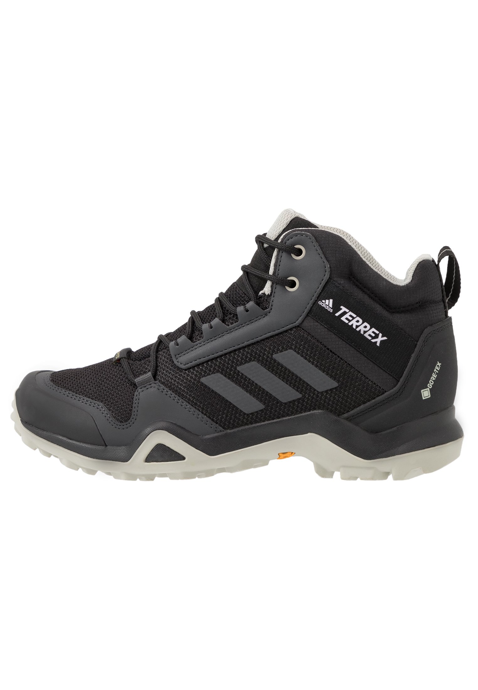 TERREX AX3 MID GORE-TEX - Outdoorschoenen - core black/dough solid grey/purple tint TERREX AX3 MID GORE-TEX - Outdoorschoenen - core black/dough solid grey/purple tint