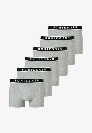 Schiesser 95/5 COTTON - 6ER PACK SHORT - Boxershort - grau-melange