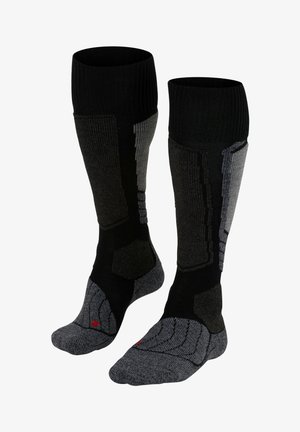 FALKE SK COMFORT - Kniestrümpfe - black mix