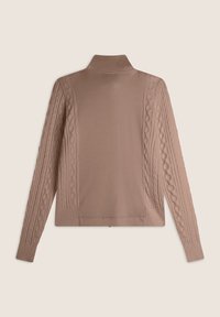 Freddy F4WINES - Felpa con zip - tawny birch