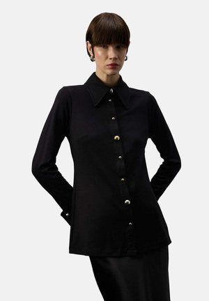 BUTTONED - Skjortebluser - black