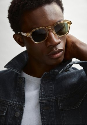 Massimo Dutti, GEOMETRIC SUNGLASSES - Sonnenbrille - mustard yellow