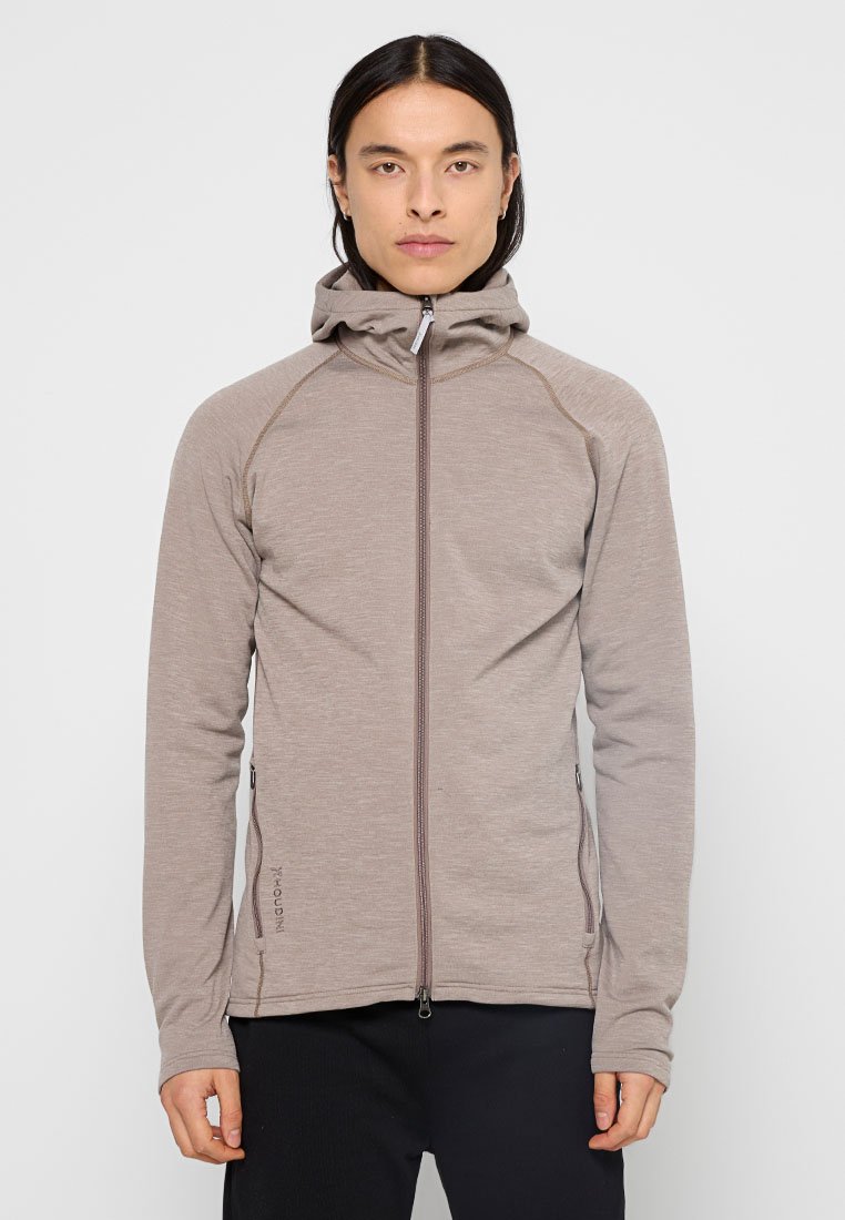 Houdini Sweater met rits beige Houdini Sweater met rits beige