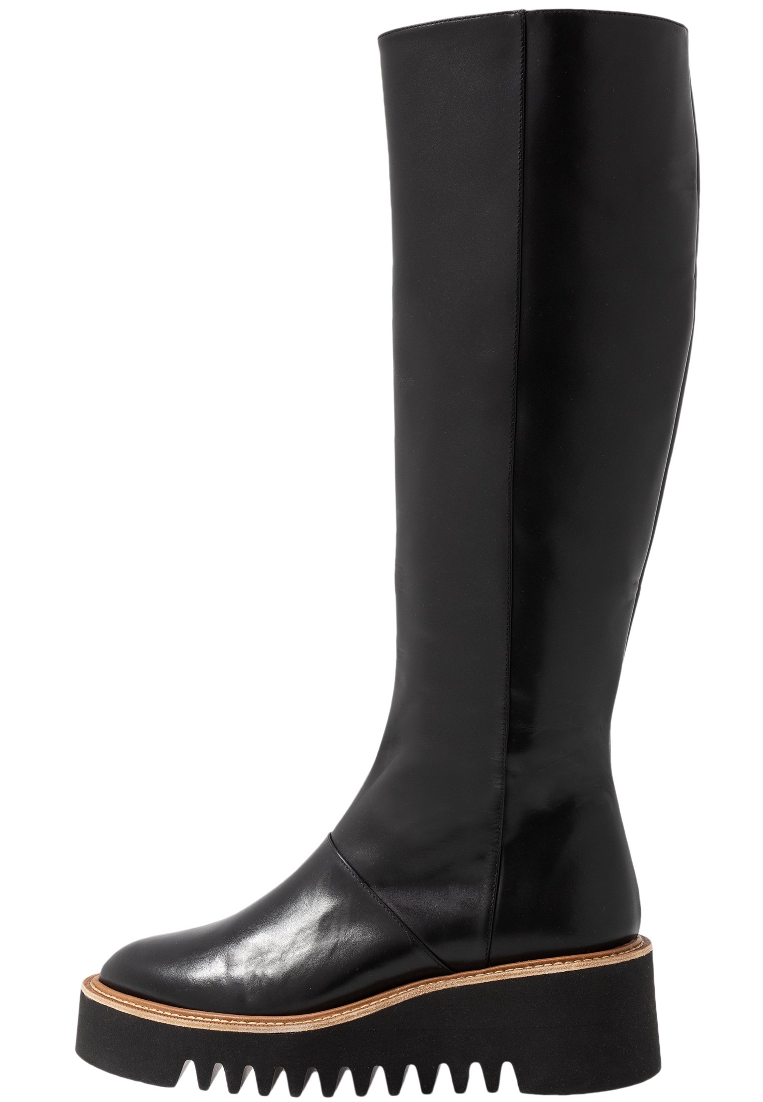 BRIANA Laarzen met sleehak black BRIANA Laarzen met sleehak black