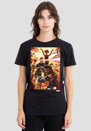 XMEN WOLVERINE CYCLOPS - Print T-shirt - black