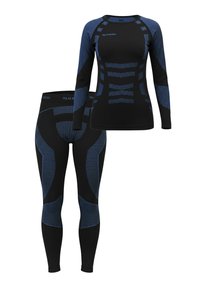 Unausgewählt, blau/schwarz