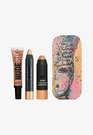 NUDESTIX MINI NUDE GOLD GLAM - KIT PER IL VISO - Foundation - kit mini nude gold glam kit