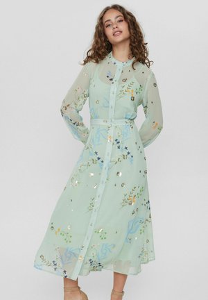 Nümph NUKYNDALL NEW  - Blusenkleid - sea foam