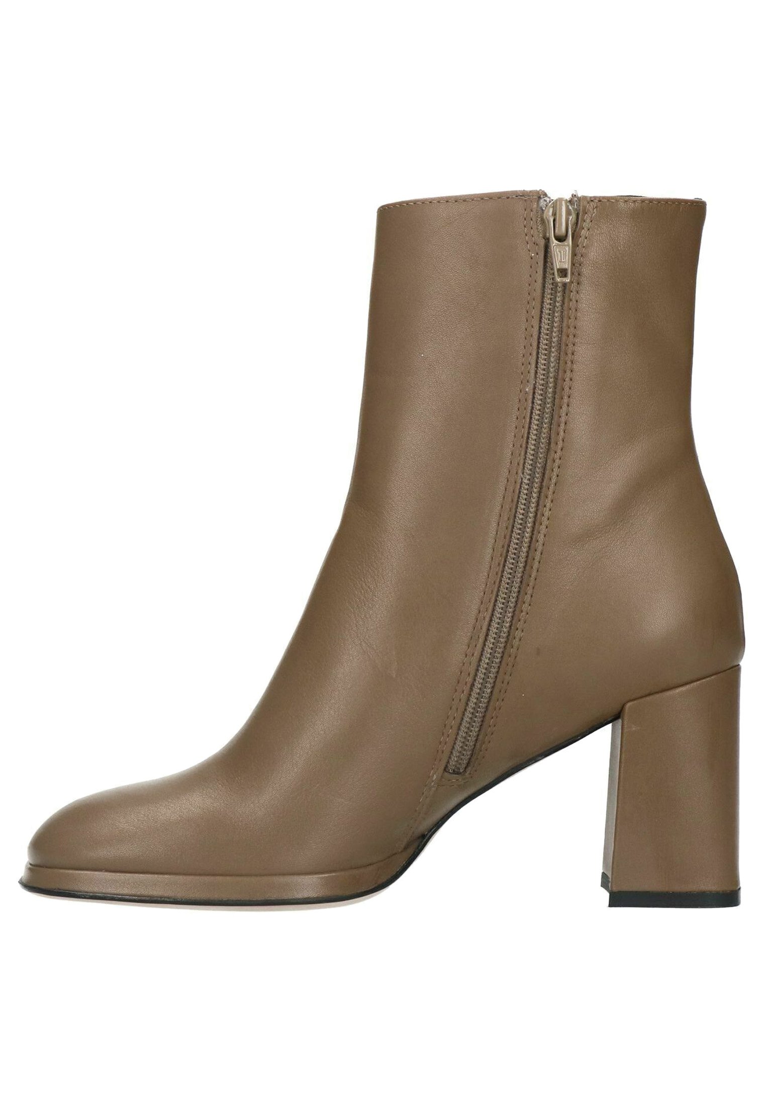 Manfield Enkellaarsjes met hoge hak - taupe - Zalando.be