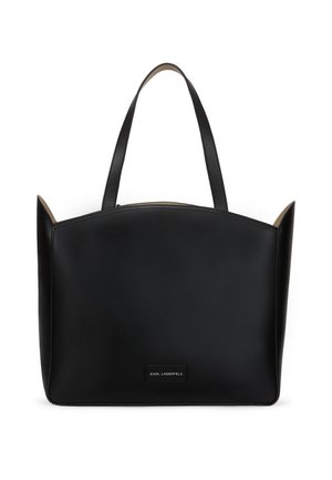 CIRCLE ZIP TOTE - Tote bag - black