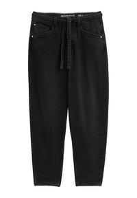 TTADEA BARREL - Vaqueros boyfriend - black denim
