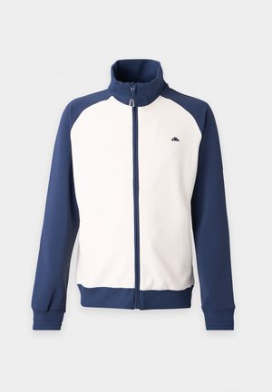 Ellesse, CALDONA TRACK TOP - Суитшърт с цип - ecru/navy