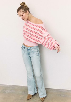 ASYMMETRIC HEM - Svetrík - light pink