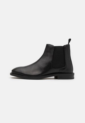 LEATHER - Kotníkové boty - black